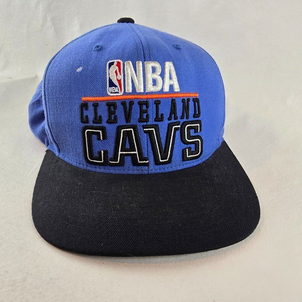 Cleveland Cavaliers Hat Blue Snapback Mitchell & Ness NBA Wool Hardwood Classics